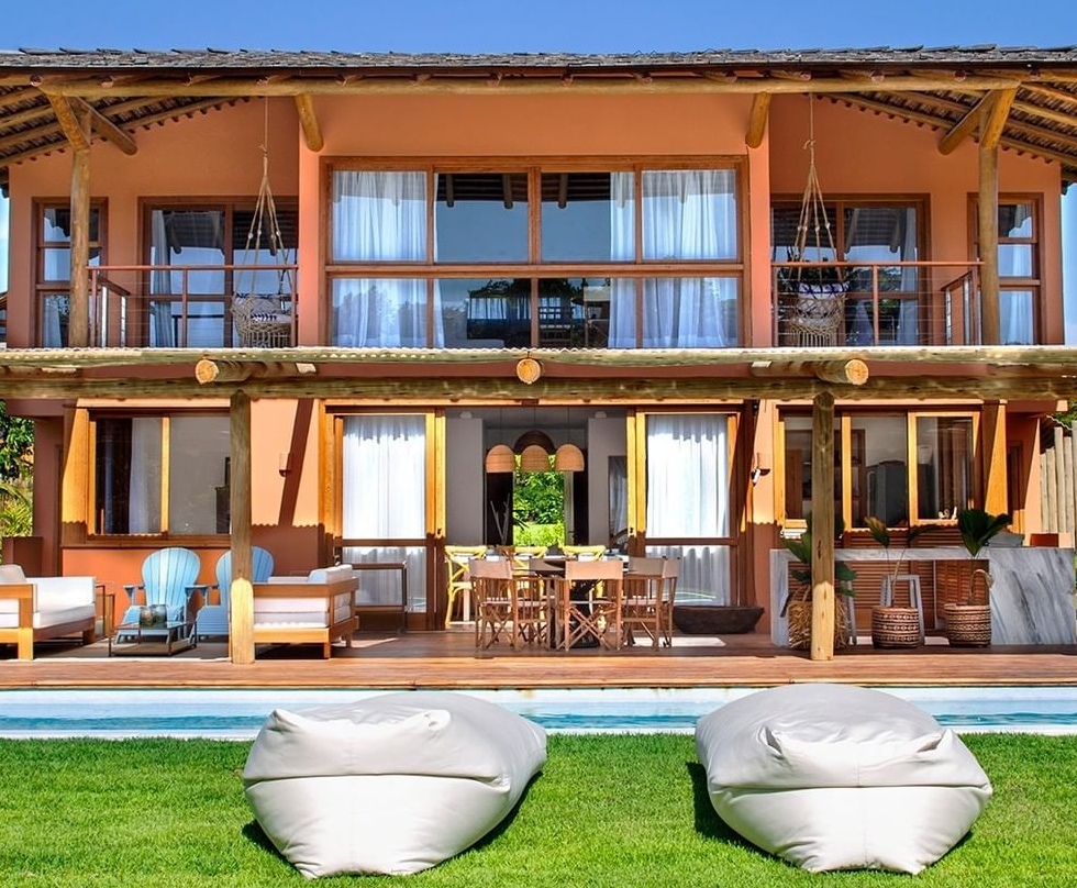 TerraVista Villas Trancoso apoio de praia Golf villa 62 faixada luxo