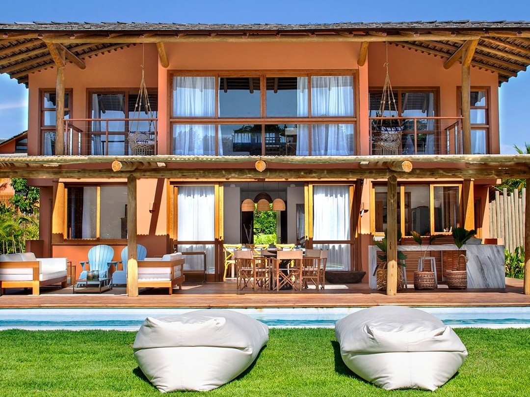 TerraVista Villas Trancoso apoio de praia Golf villa 62 faixada luxo