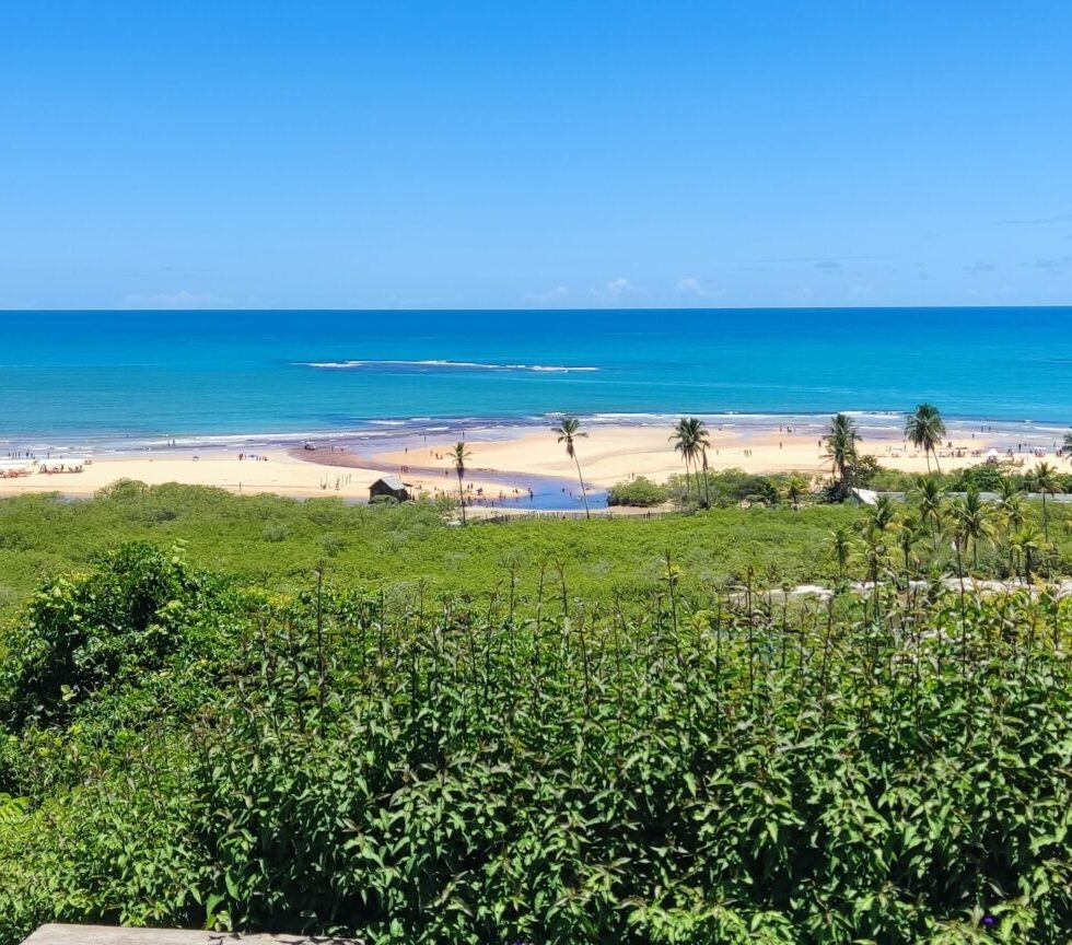 vista praia mirante trancoso bahia quadrado