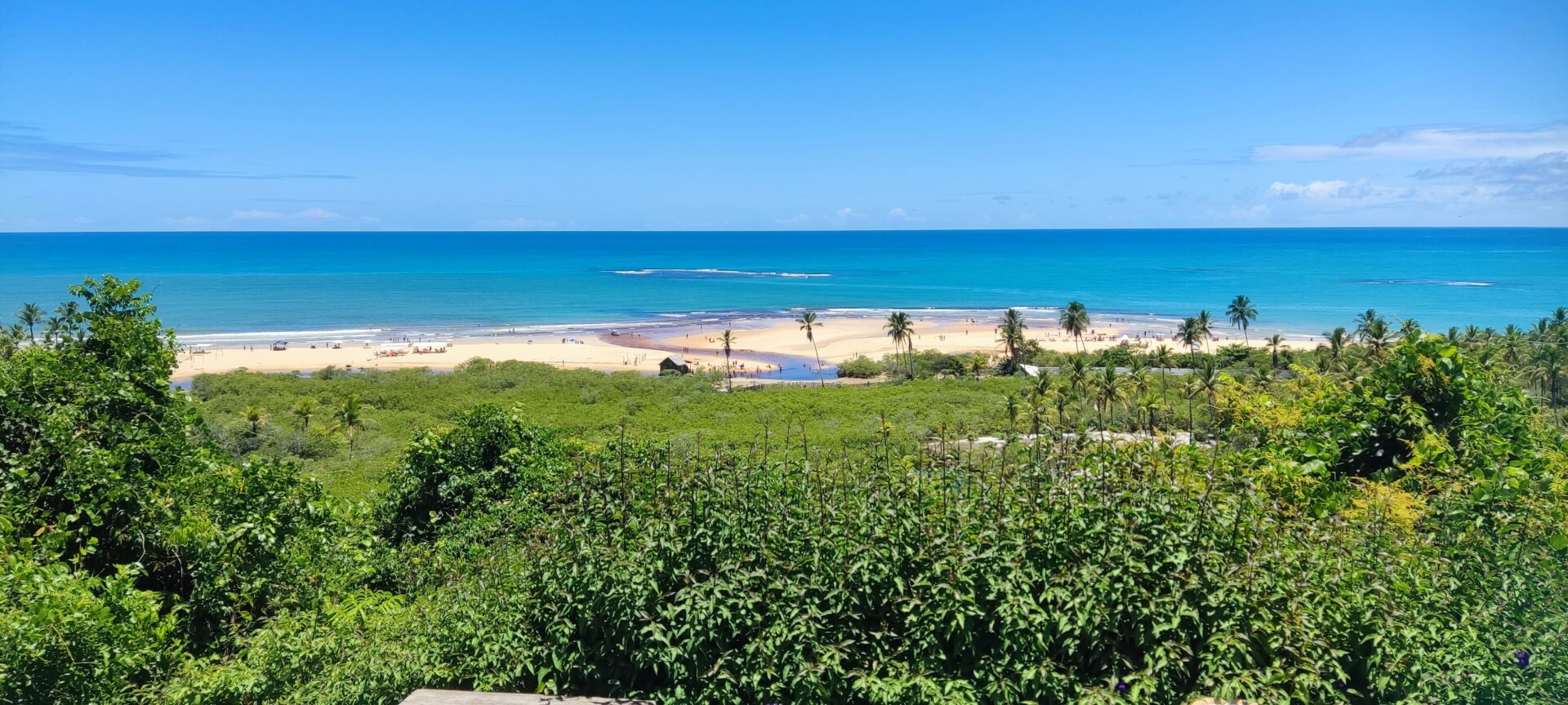 vista praia mirante trancoso bahia quadrado